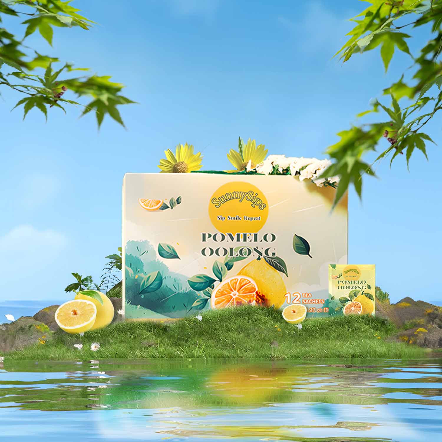 Pomelo Oolong(12 Packs)