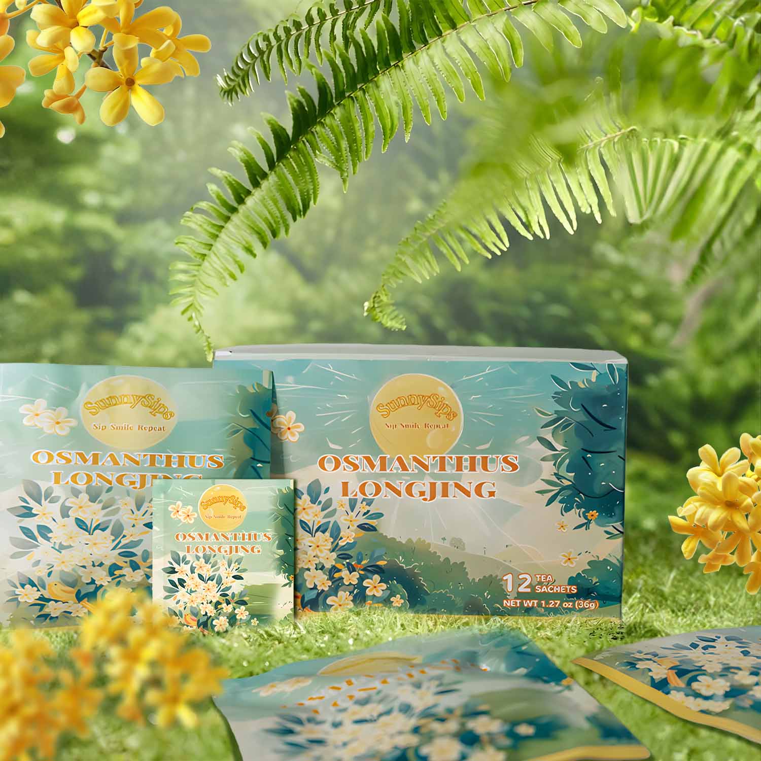Osmanthus LongJing(12 Packs)