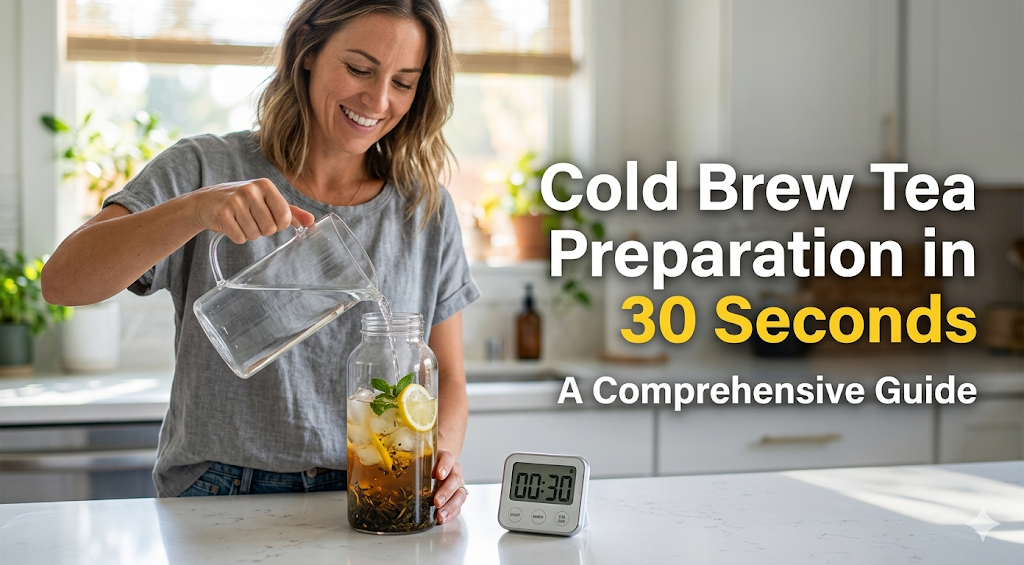 Cold Brew Tea Preparation in 30 Seconds A Comprehensive Guide