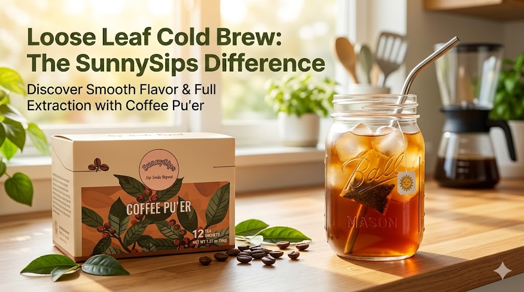 Loose Leaf Tea for Cold Brew Why Our SunnySips Cold Brew Tea is the Best Choice